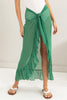 HYFVE Ruffle Trim Cover Up Sarong Skirt