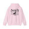 Aries Back Print  Zodiac Hoodie
