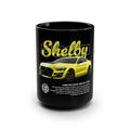 Yellow Shelby GT500  15oz Black Mug