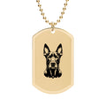 Doberman Pincher Dog Tag Necklace