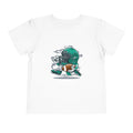 Cute Toddler Running Helmet Football Player Tee