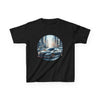 City Street Sports Sedan Graphic Kids T Shirt