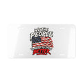 We The People Need To Do Better American Flag Vanity Plate