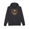 Patriotic Eagle American Flag Crest 
