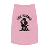 Pet Tank Top - 'Ugh, Humans' Poodle Graphic Dog Shirt