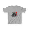 Kids Japanese Skyline Racing Graphic T-Shirt