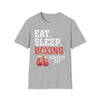 Eat. Sleep. Boxing. Gloves Graphic  T-Shirt