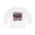 Troublesome Fearless Eyes Graphic Long Sleeve Tee