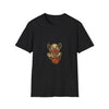 Vintage Creepy Pumpkin Halloween Clown T-Shirt