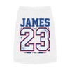 Dog James Sports Jersey Style  23 Pet Tank Top