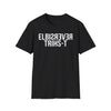 Unisex Black Novelty Reversible  T-Shirt