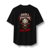 Skull Fracture Evil Spirit Mesh Button-Up Baseball Jersey
