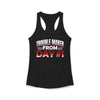 Women's Trouble Since Day # 1 Ideal Racerback Tank