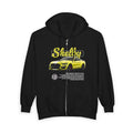 Yellow Mustang Graphic Zip Hoodie
