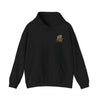 Jesus Crown Hoodie — Gold Script Christian Hoodie