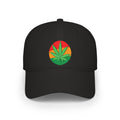 Rasta Cannabis Leaf Low Profile Baseball Cap