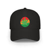 Rasta Cannabis Leaf Low Profile Baseball Cap
