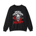 Skull Fracture Evil Spirit!!! Gothic Demon Crewneck Sweatshirt