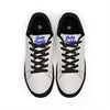 'Baby Daddies' Script Low-Top Men's Casual Leather Sneakers
