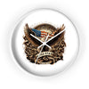 United States Flag Patriotic Eagle Wall Clock