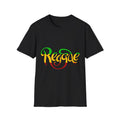 Rasta Colors Reggae Script T-Shirt