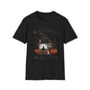 Halloween Raven & Pumpkin Spooky Movie Social Club T-Shirt