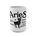 Aries Zodiac Coffee Mug — 15oz