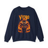 Virgo Fire Zodiac Crewneck Sweatshirt