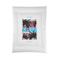Think Positive Vibes Palm Comforter Bedspread