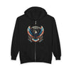 Patriotic American Eagle Graphic   Zip Hoodie