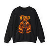 Virgo Fire Zodiac Crewneck Sweatshirt