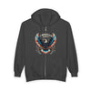 Patriotic American Eagle Graphic   Zip Hoodie