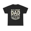 Proud Dad Unisex Heavy Cotton Tee - Gift for Father's Day, Dad's Birthday, Family Gatherings, Comfortable Everyday Wear