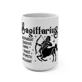Sagittarius Zodiac Horoscope Coffee Mug 15oz