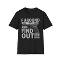“F Around and Find Out” Gun Graphic T-Shirt