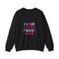 Awesome Heart Crewneck Sweatshirt — Pink Heart Graphic Cozy Pullover