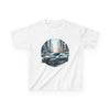 City Street Sports Sedan Graphic Kids T Shirt
