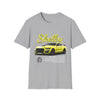 Yellow Shelby Mustang Retro Car T-Shirt