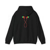 Colorful Earbuds Headphone Hoodie