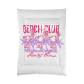 Beach Club  Pink Flamingo 'Party Time' Tropical Comforter