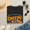 Halloween Pumpkin Graphic Creepy Candy Corn T-Shirt