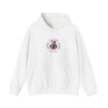 Gothic Rose Graphic Cold Fire Floral Hoodie