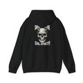 Gothic Skull & Vulture 'Evil Spirit' Hoodie