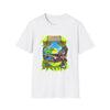 Tropical Gorilla Sunset T-Shirt — Beach Palm Island Graphic