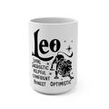 Leo Zodiac (Loyal, Energetic, Confident) Mug  15oz