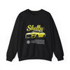 Yellow Shelby Mustang Crewneck Sweatshirt
