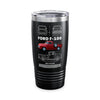 Vintage Red Pickup Truck 20oz Travel Tumbler