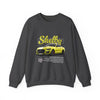 Yellow Shelby Mustang Crewneck Sweatshirt
