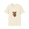Vintage Creepy Pumpkin Halloween Clown T-Shirt