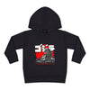 Car Graphic with Red Sun Toddler Hoodie